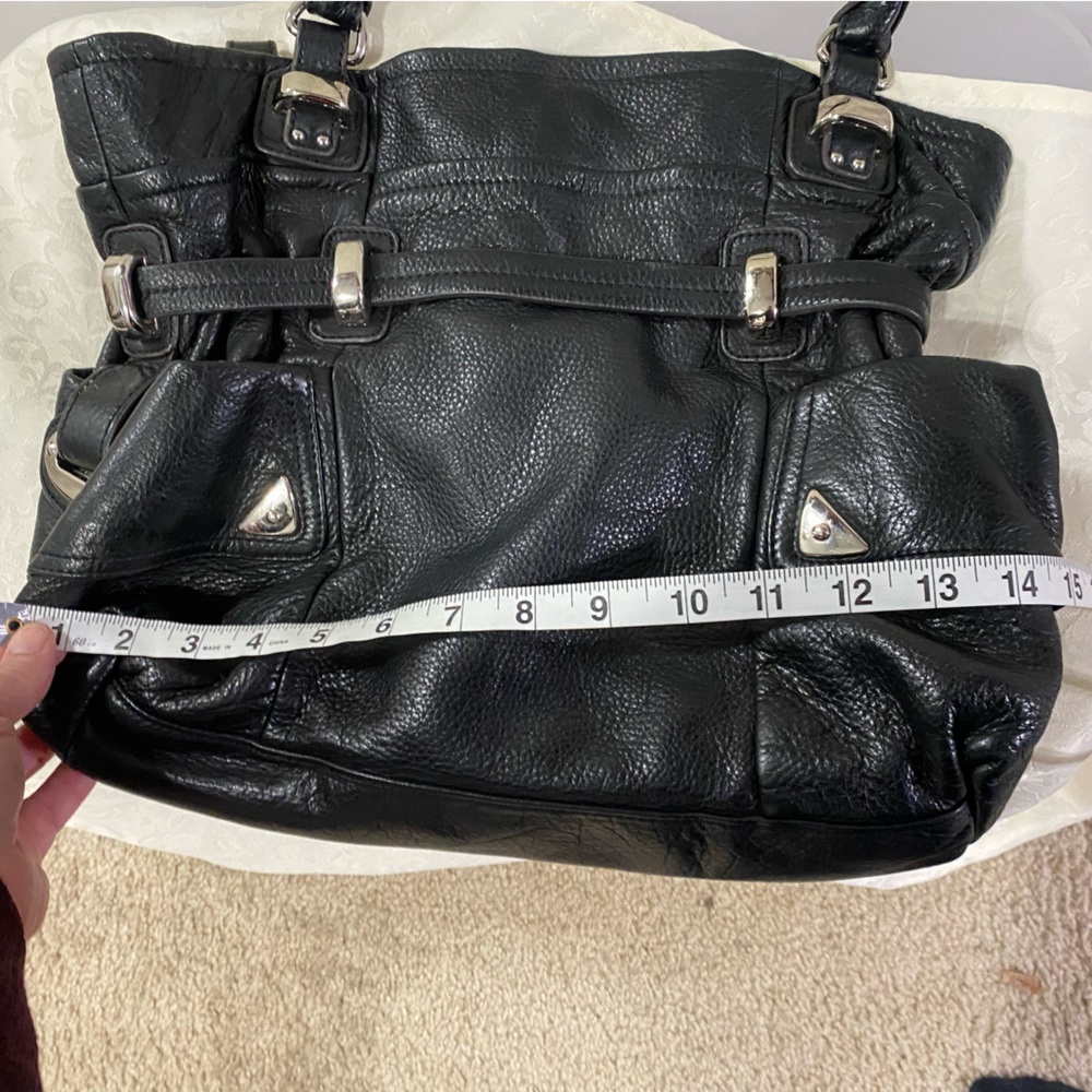 B Makowsky leather shoulder bag - Black - Picture 9 of 11